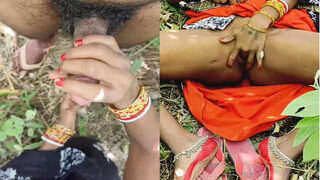 Desi Village Wife OutDoor Fucking | ViralKand