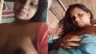 Desi Bhabhi Shows Her Big Boobs | ViralKand