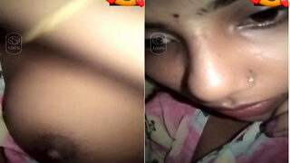 Hot Desi Girl Shows Boobs On VC | ViralKand