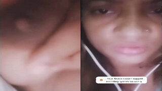 Sexy Desi Girl Shows Her Boobs On VC | ViralKand