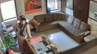 Principal Gets A Blowjob In His Cabin In Indian Viral Porn | ViralKand