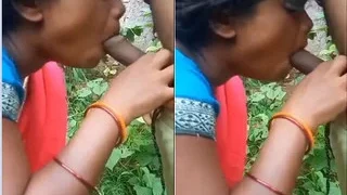 Desi Wife Blowjob And Fucking With Lover OutDoor Part 1 | ViralKand