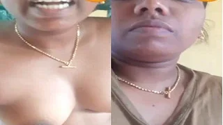 Desi Girl Shows Boobs On VC | ViralKand