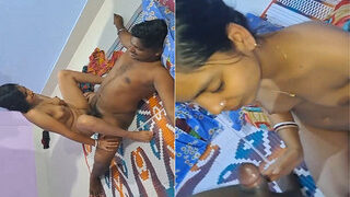 Desi Wife Pihu Blowjob And FUcked | ViralKand