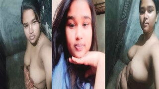 Horny Desi Girl Bathing And Fingering | ViralKand