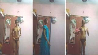 Desi Slim Girl Shows Nude Body | ViralKand