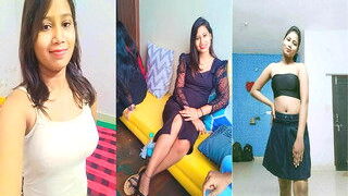 Sexy Desi Girl Striping And Bathing | ViralKand