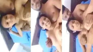 Desi Lover Romance And Boobs Pressing | ViralKand
