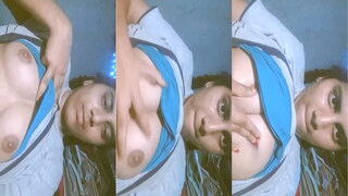 Cute Desi Girl Shows Boobs | ViralKand