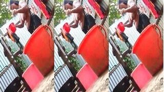 Sexy Desi Wife Bathing | ViralKand