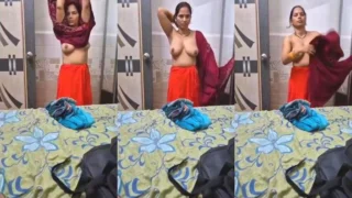 Sexy Desi Wife Boobs Video Capture | ViralKand