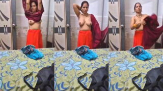 Sexy Desi Wife Boobs Video Capture | ViralKand