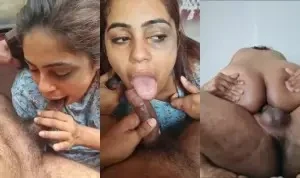 Horny Desi Vlg Wife Blowjob And Ridding | ViralKand
