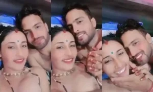 Desi Cpl Romance And Boobs Pressing | ViralKand
